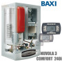 Настінний котел BAXI NUVOLA 3 COMFORT 280i ✓ Вбудований бойлер 60л ✓ Погодозалежна автоматика ✓ Відкрита камера згорання ✓ Італія