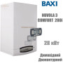Настінний котел BAXI NUVOLA 3 COMFORT 280i ✓ Вбудований бойлер 60л ✓ Погодозалежна автоматика ✓ Відкрита камера згорання ✓ Італія