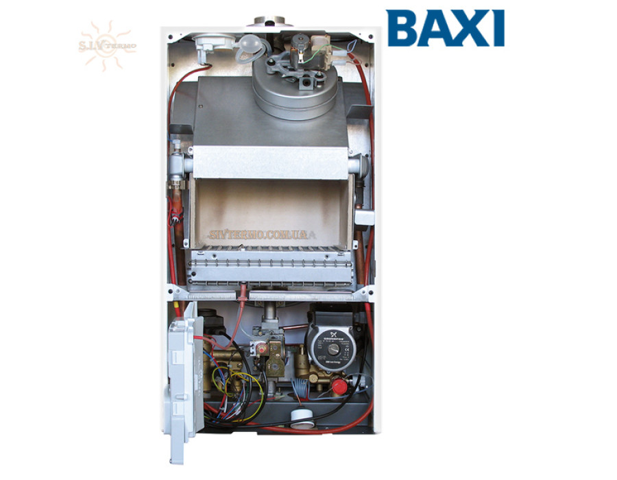 Настенный котел BAXI ECO 4s 24 F ✓ Два раздельных теплообменника ✓ Двухконтурный ✓ Закрытая камера сгорания ✓ Италия