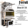 Настенный газовый котел Ferroli Diva D F 24 ☼ Закрытая камера сгорания ☼ ECO/COMFORT ☼ Два раздельных теплообменника ☼ Италия