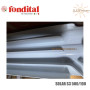Батарея алюмінієва 10 секцій ✓ FONDITAL SOLAR S3 500 ✓ Білий ✓ Робочий тиск: 16 бар ✓ Глибина секції 100 мм ✓ Підключення бічне ✓ Fondital ✓ Італія