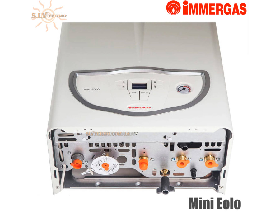 Газовый котел IMMERGAS ✓ Eolo Mini 24 3 E ✓ Навесной ✓ Закрытая камера сгорания ✓ Система "Антифриз" ✓ Италия
