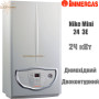 Газовый котел IMMERGAS ✓ Nike Mini 24 3 E ✓ Навесной ✓ Открытая камера сгорания ✓ Система "Антифриз" ✓ Италия