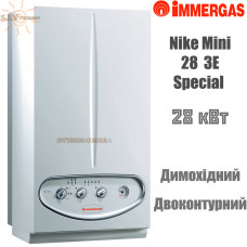Газовый котел IMMERGAS Nike Mini 28 3 E Special двухконтурный, дымоходный