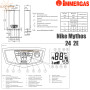 Газовый котел IMMERGAS ✓ Nike Mythos 24 2 E ✓ Навесной ✓ Открытая камера сгорания ✓ Стальной теплообменник ✓ Италия