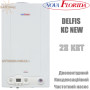 Настенный котел Nova Florida DELFIS CONDENSING NEW KC 28 ✓ Теплообменник из нержавеющей стали и технополимеров ✓ Двухконтурный ✓ Конденсационный 1:9 ✓ Италия 