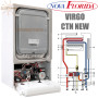 Настенный газовый котел Nova Florida VIRGO CTN 24 NEW ☼ Открытая камера сгорания ☼ Touch screen ☼ Два раздельных теплообменника ☼ Италия