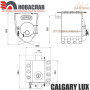 Канадська піч Новаслав Calgary lux ✓ Тип 00 ✓ Булер'ян ✓ Час роботи до 6-8 годин ✓ Кількість повітряних труб 7 штук ✓ Україна