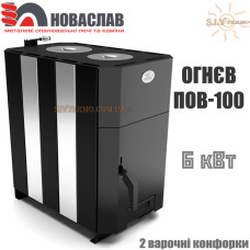 Піч опалювально-варильна Огнєв ПОВ-100 2ЧК