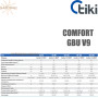 Электрический бойлер Тики ☼ GBU 50 V9 ☼ COMFORT U ☼ 47 литров ☼ Вертикальная или Горизонтальная установка ☼ Сербия