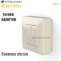 Адаптер terneo ✔ Слоновая кость ✔ Планка ✔ 85 х 81 х 28,5 мм ✔ Монтажный элемент ✔ Тернео Украина