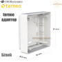 Адаптер terneo ✔ Белый  ✔ Планка ✔ 85 х 81 х 28,5 мм ✔ Монтажный элемент ✔ Тернео Украина