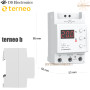 Terneo B ✔ Цифровой ✔ Для больших мощностей ✔ 32А ✔ Для теплого пола ✔ На DIN-рейке ✔ Тернео Украина