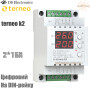 Terneo k2 ✔ Цифровой ✔ Для больших мощностей ✔ 2*16А ✔ Для теплого пола ✔ На DIN-рейке ✔ Тернео Украина