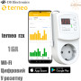 Terneo RZX ✔ Цифровой ✔ Wi-Fi ✔ 16А ✔ Для электрических нагревателей ✔ Для инфракрасных панелей ✔ Для конвекторов ✔ Тернео Украина