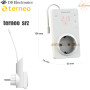 Terneo SRZ red ✔ Цифровая ✔ 16А ✔ Защита от детей ✔ Для охлаждения и вентиляции ✔ Тернео Украина