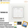 Terneo SX ✔ Wi-Fi-термостат ✔ Белая индикация ✔ Сенсорные кнопки ✔ Для теплого пола ✔ Для инфракрасных панелей ✔ Для конвекторов ✔ Белый ✔ Тернео Украина