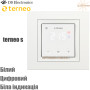 Terneo S ✔ Цифровой ✔ Белая индикация ✔ Сенсорные кнопки ✔ Для теплого пола ✔ Для инфракрасных панелей ✔ Для конвекторов ✔ Белый ✔ Тернео Украина