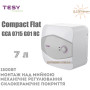 Накопительный бойлер TESY ☼ Над мойкой ☼ Compact Flat ☼ GCA 0715 G01 RC ☼ 7 литров ☼ Производство Болгария