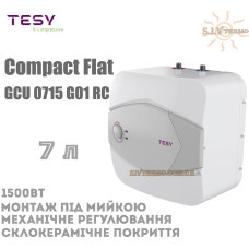Водонагрівач TESY Compact Flat GCU 0715 G01 RC під мийкою