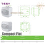 Накопительный бойлер TESY ☼ Над мойкой ☼ Compact Flat ☼ GCA 0715 G01 RC ☼ 7 литров ☼ Производство Болгария