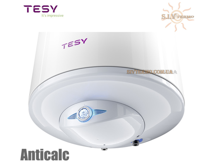 Бойлер TESY ☼ GCV 1004424D B14 TBR ☼ Объем 100 литров ☼ Серия Anticalc ☼ Сухой ТЭН ☼ Вертикальный ☼ 2400 Вт ☼ Болгария