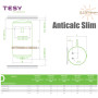 Бойлер TESY ☼ GCV 503516D B14 TBR ☼ Объем 50 литров ☼ Серия Anticalc Slim ☼ Сухой ТЭН ☼ Вертикальный ☼ 1600 Вт ☼ Болгария