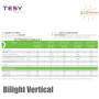 Бойлер TESY ☼ GCV 504415 B11 TSR ☼ Объем 50 литров ☼ Серия Bilight Vertical ☼ Накопительный ☼ Навесной ☼ 1500 Вт ☼ Болгария