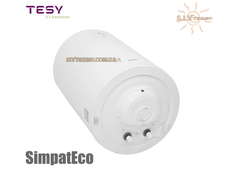 Бойлер TESY ☼ CTV OL 504415 D07 TR ☼ Объем 50 литров ☼ Серия SimpatEco ☼ Медный ТЭН ☼ Вертикальный ☼ 1500 Вт ☼ Болгария