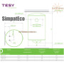 Бойлер TESY ☼ CTV OL 504415 D07 TR ☼ Объем 50 литров ☼ Серия SimpatEco ☼ Медный ТЭН ☼ Вертикальный ☼ 1500 Вт ☼ Болгария