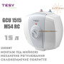 Накопительный бойлер TESY ☼ Под мойкой ☼ SimpatEco Compact ☼ GCU 1515 M54 RC ☼ 15 литров ☼ Производство Болгария