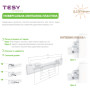 Бойлер TESY ☼ GCV 803520 B11 TSR ☼ Обсяг 80 літрів ☼ Серія Bilight Slim Vertical ☼ Накопичувальний ☼ Навісний ☼ 2000 Вт ☼ Болгарія