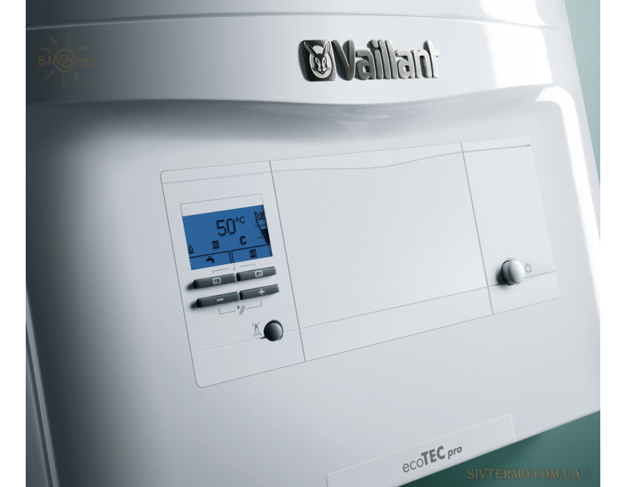 Настінний котел Vaillant ecoTEC ✓ Серія: Pro ✓ VUW INT 236 /5 -3‑H ✓ ГВП: 23 кВт ✓ Конденсаційний ✓ Модуляція роботи ✓ Два контури ✓ Німеччина