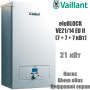 Котел електричний опалювальний Vaillant eloBLOCK ✓ VE21/14 ЕU II (7+7+7 кВт) ✓ Настінний ✓ Розширювальний бак ✓ Насос ✓ Словаччина