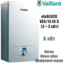 Котел електричний опалювальний Vaillant eloBLOCK ✓ VE6/14 ЕU II (3 + 3 кВт) ✓ Настінний ✓ Розширювальний бак ✓ Насос ✓ Словаччина