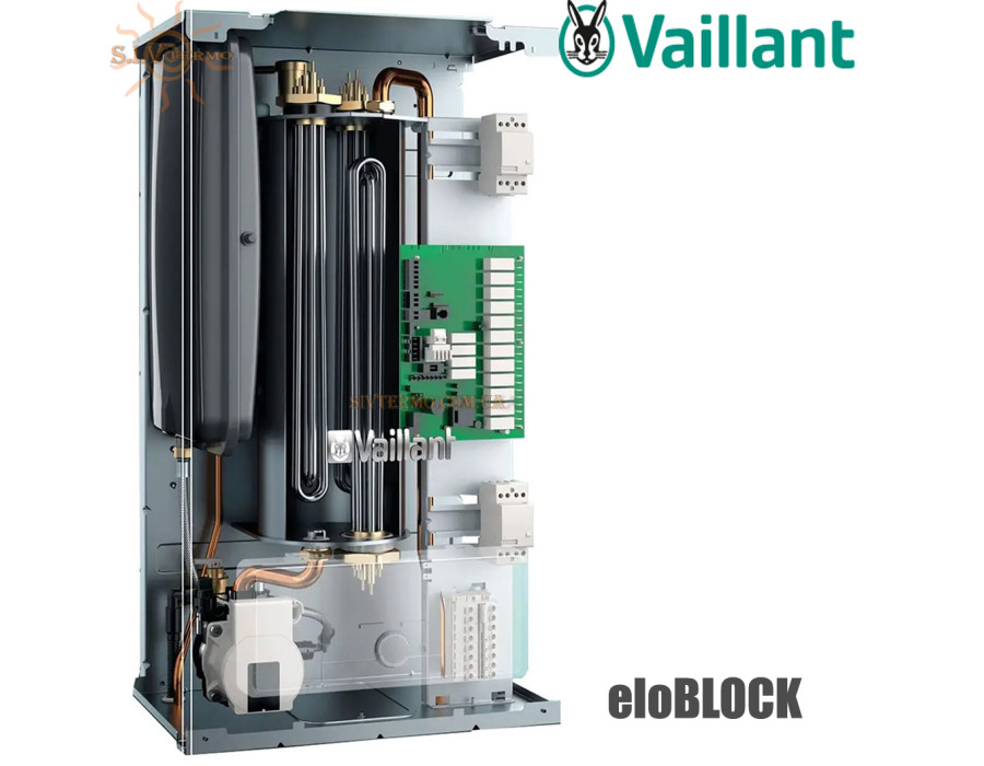 Котел електричний опалювальний Vaillant eloBLOCK ✓ VE24/14 ЕU II (6+6+6+6 кВт) ✓ Настінний ✓ Розширювальний бак ✓ Насос ✓ Словаччина