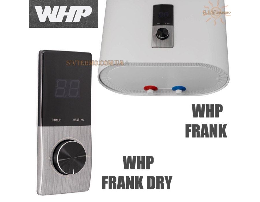 Бойлер NovaTec ☼ WHP-FD-100 ☼ Объем 100 литров ☼ Серия FRANK DRY ☼ Плоский ☼ Сухой ТЭН ☼ LED-дисплей ☼ Мощность: 2000 Вт ☼ Одесса - Украина