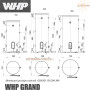 Бойлер NovaTec ☼ WHP-T 150 ☼ Об'єм 150 літрів ☼ Серія GRAND ☼ Накопичувальний ☼ Вертикальний ☼ Потужність: 2000 Вт ☼ Одеса - Україна