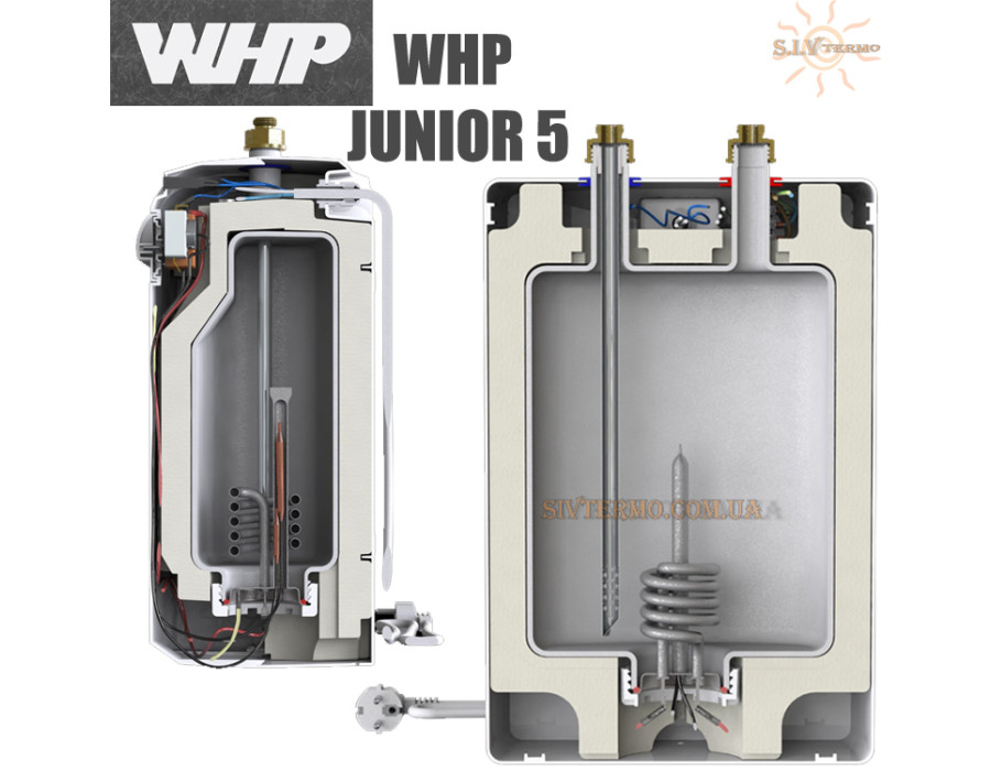 Бойлер NovaTec ☼ WHP-CU 5 ☼ Объем 5 литров ☼ Серия JUNIOR ☼ Накопительный ☼ Мощность: 2000 Вт ☼ Одесса - Украина