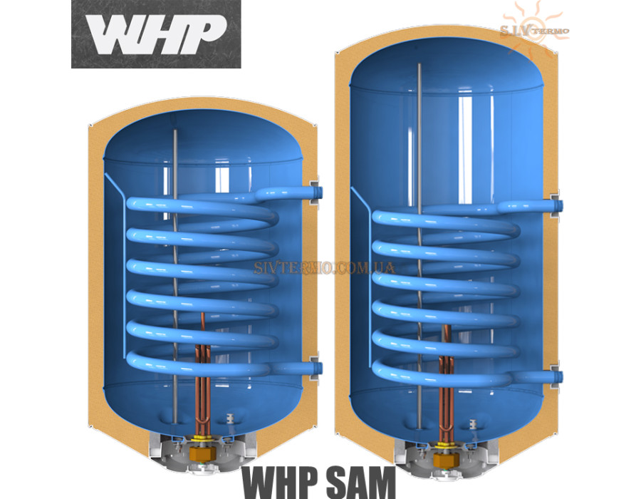Бойлер косвенного нагрева NovaTec ☼ WHP-CB 80 ☼ Объем 80 литров ☼ Серия SAM ☼ Подключение слева ☼ Мощность: 2000 Вт ☼ Одесса - Украина