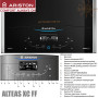 Настенный газовый котел Ariston ALTEAS XС 35 FF NG NEW ☼ Закрытая камера сгорания ☼ Функция «AUTO», «КОМФОРТ» ☼ Два раздельных теплообменника ☼ Италия