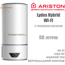 Водонагреватель Ariston Lydos Hybrid WI-FI 80 литров с тепловым насосом