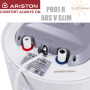Бойлер Арістон ☼ Ariston PRO1 R ABS 80 V SLIM ☼ Об'єм 80 літрів ☼ Слім ☼ Вертикальна ☼ Круглий ☼ 1500 Вт ☼ Італія - Росія