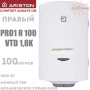 Бойлер Аристон ☼ PRO1 R 100 VTD 1,8K ☼ Объем 100 литров ☼ Цвет белый ☼ Подключение справа ☼ 1800 Вт ☼ Италия - Россия