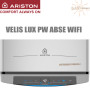 Бойлер Арістон ☼ VELIS LUX PW ABSE WIFI 100 ☼ Об'єм 80 літрів ☼ Колір сірий ☼ Установка: вертикальна, горизонтальна ☼ Плоский ☼ 2500 Вт ☼ Італія - Росія