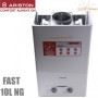 Газовый проточный водонагреватель Аристон FAST 10L NG ✓ 10 литров в минуту ✓ Италия - Китай