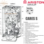 Настенный котел Ariston CARES S 24 NEW ✓ Конденсационный ✓ Двухконтурный ✓ Модуляция 1:5 ✓ Двухскоростной насос ✓ Италия