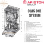Настенный котел Ariston CLAS ONE 24 ✓ Конденсационный ✓ Двухконтурный ✓ Модуляция 1:7 ✓ Функции Auto, Comfort ✓ Италия