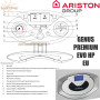 Настінний котел Ariston ✓ GENUS PREMIUM EVO HP 85 KW EU ✓ Конденсаційний ✓ Одноконтурний ✓ Функція "АВТО" ✓ Нідерланди