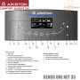 Настенный котел Ariston GENUS ONE NET 24 ✓ Конденсационный ✓ Двухконтурный ✓ Модуляция 1:10 ✓ Отопление и ГВС 24 кВт ✓ Италия